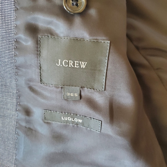 J. Crew Ludlow Grey Men's Blazer - Picture 7 of 9
